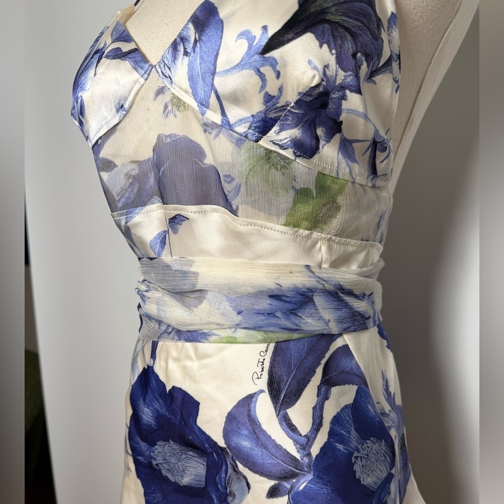 Roberto Cavalli Vintage 2005 Silk Floral Top – Size 42 - Picture 6 of 16